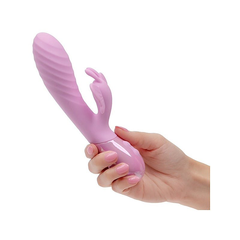 Aura Dual Flutter 10 Function Rabbit Vibrator - Rabbit Vibrators