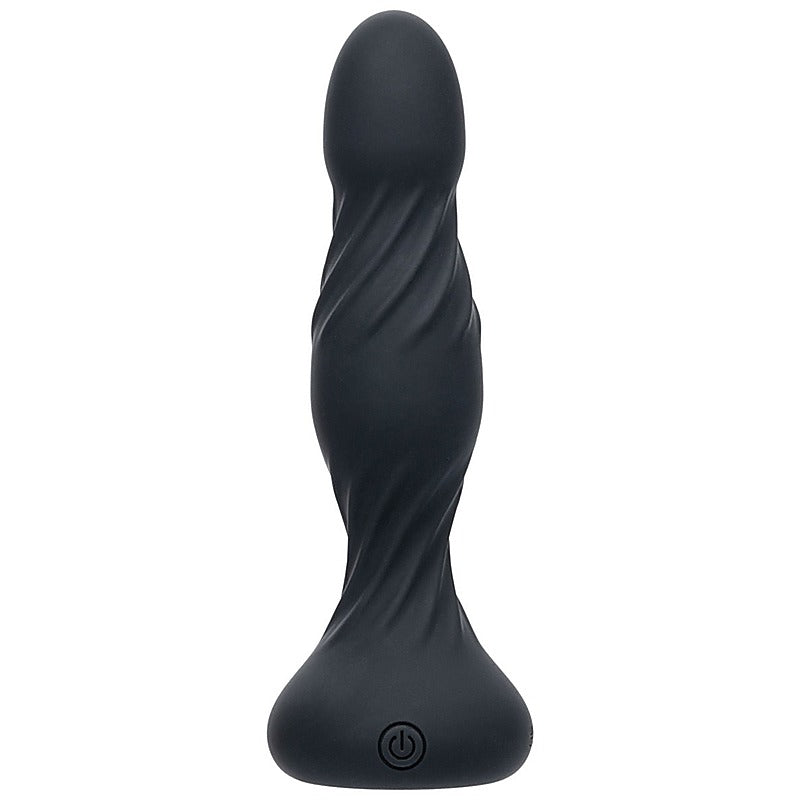 Deep Swirl Reverberating Butt Plug by California Exotics - Butt Plugs
