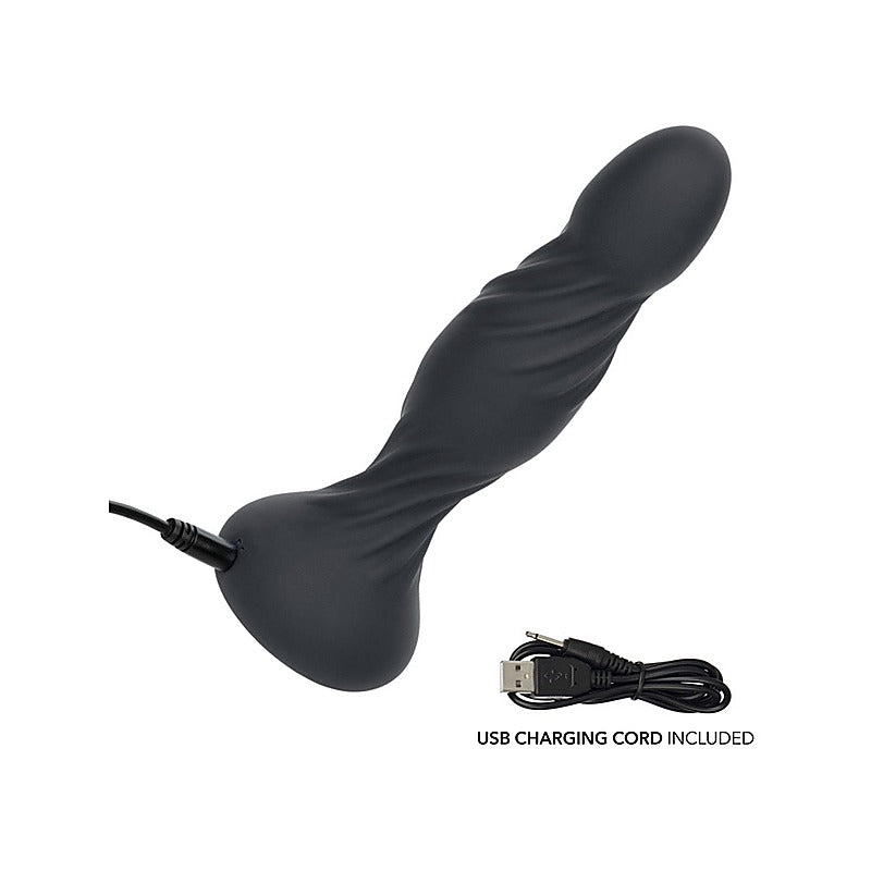 Deep Swirl Reverberating Butt Plug by California Exotics - Butt Plugs