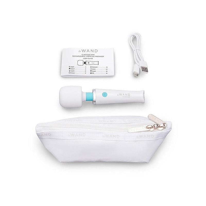 Le Wand Classique 10 Functions Mini Wand Massager Portable Wand Vibrator - Body Wands