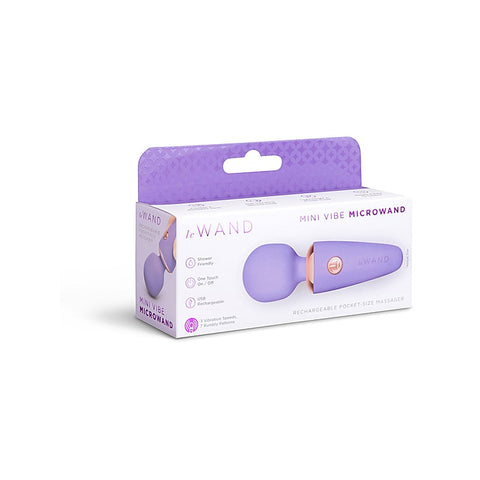 Le Wand Mini Micro Multi Functions Wand Massager Compact Travel Vibrator - Body Wands