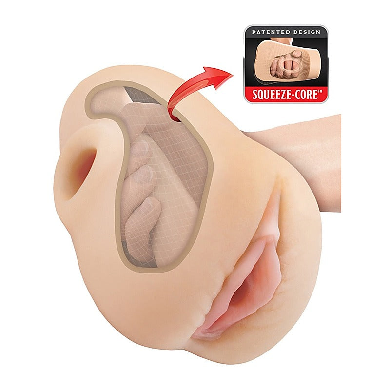 Extreme Plus Pussy Pounder Squeeze Male Stroker - Masturbators and Strokers