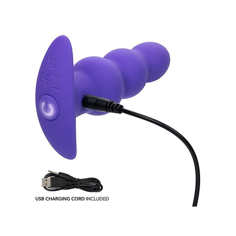 Rechargeable Beaded Anal Probe by California Exotics - Butt Plugs