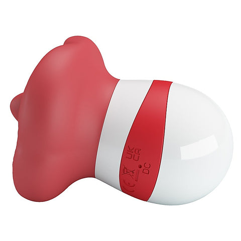 Baile The Flaming Lips Mina Clitoral Vibrator (Red/White) - Clit Ticklers and Pulsators