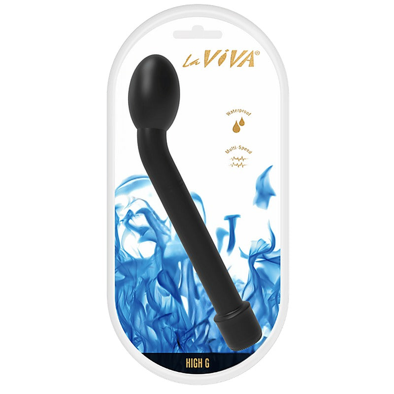 La Viva High G Multi Speed G Spot Vibrator Curved Head Design - G-Spot Vibrators