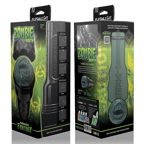 Fantasy Zombie Realistic Mouth Stroker by Fleshlight - Masturbators and Strokers