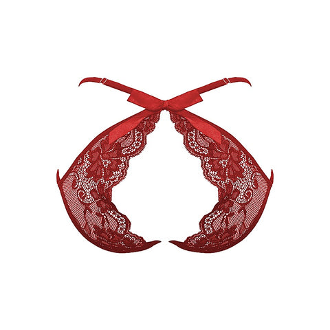 Crotchless Panties with Adjustable Slider by Love In Leather - G-Strings, Panties and Shorts