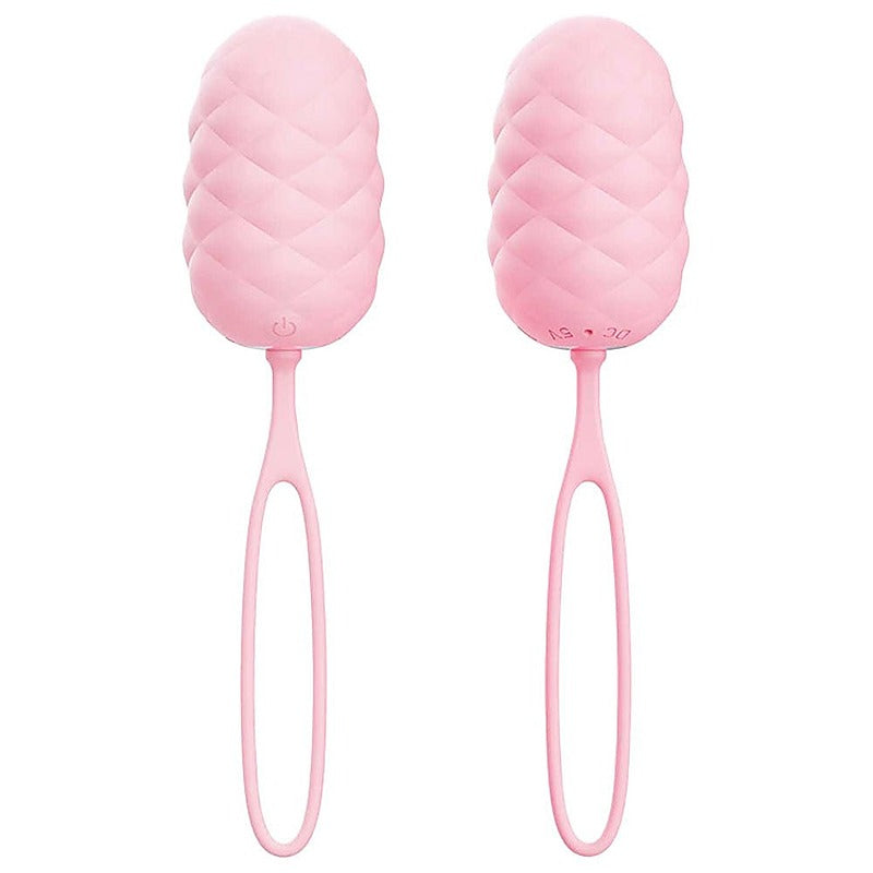 PILLOW TALK USB Rechargeable Vibrating Egg by Adam & Eve - Love Eggs and Kegel Exercisers