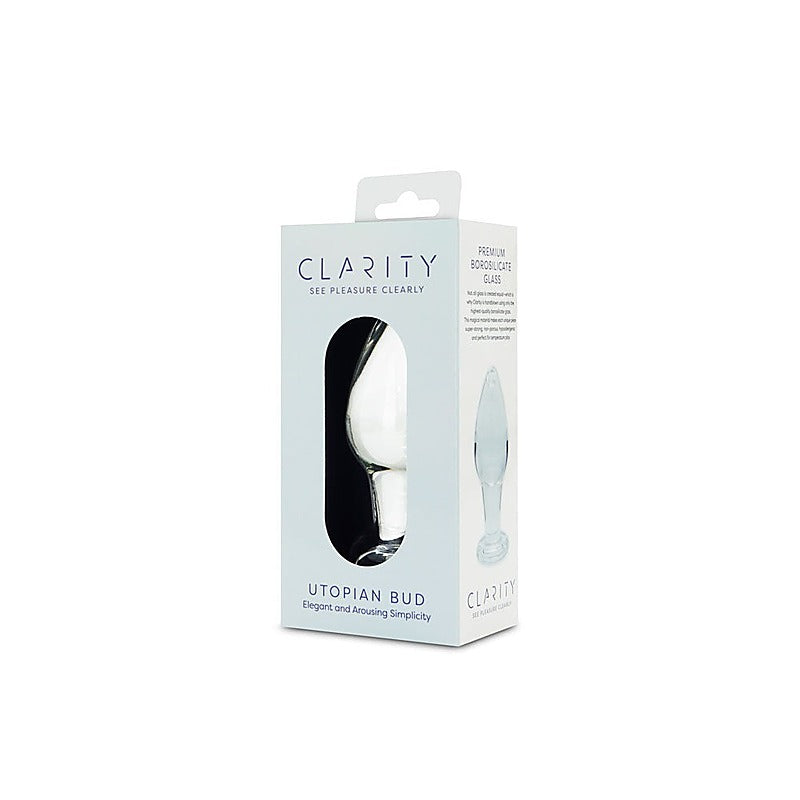 Glass Dildo Utopian Bud by Creative Conceptions - Glass Sex Toys