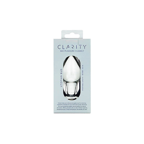 Glass Dildo Utopian Bud by Creative Conceptions - Glass Sex Toys