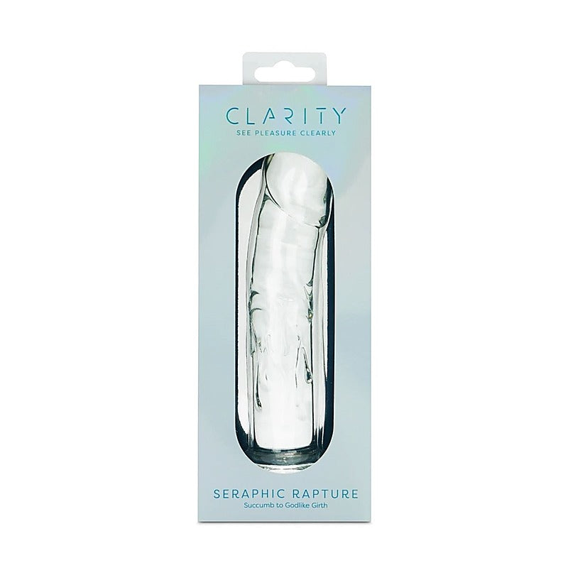 Creative Conceptions Clarity Seraphic Rapture Smooth Glass Dildo - Glass Sex Toys