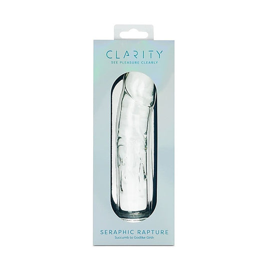 Clarity Seraphic Rapture Glass Dildo by Creative Conceptions - Glass Sex Toys