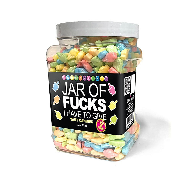 Jar Of Fucks I Have To Give Fruit Flavoured Lollies - Party Gifts and Novelties