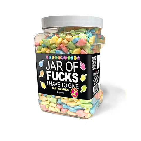 Jar Of Fucks I Have To Give Fruit Flavoured Lollies - Party Gifts and Novelties