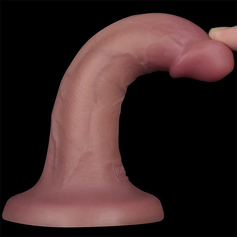Dual Density Power Cock Vibrating Dong by Lovetoy - Vibrating Dildos