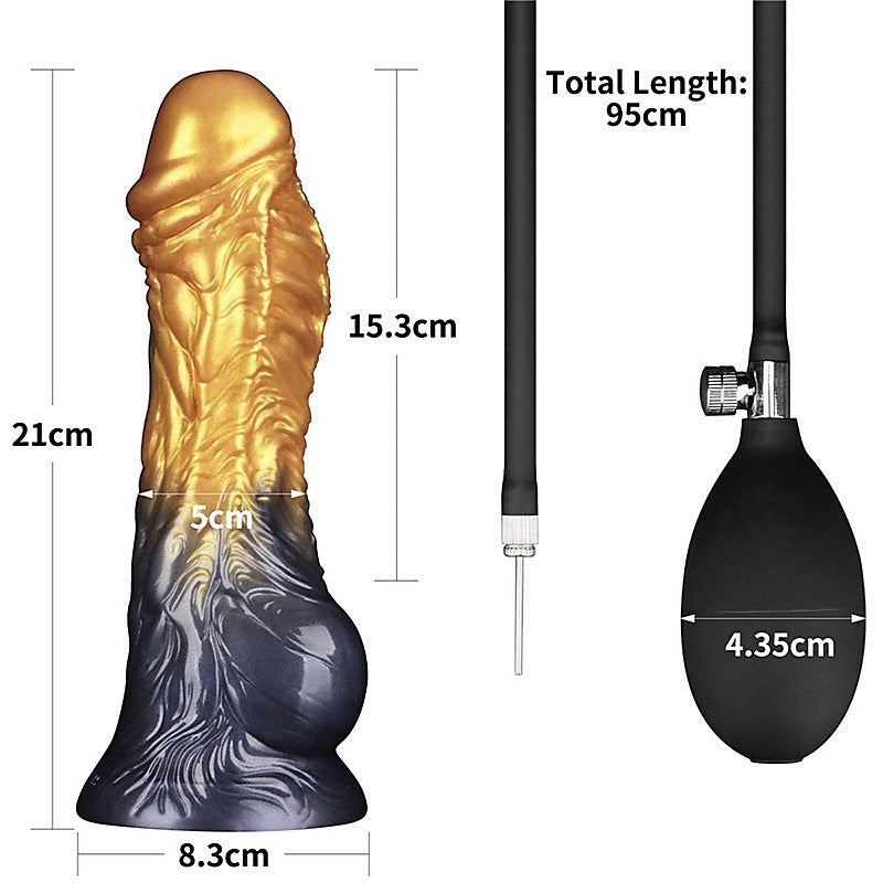 Aerosx Dual Density Fantasy Dildo by Lovetoy - Realistic Dildos