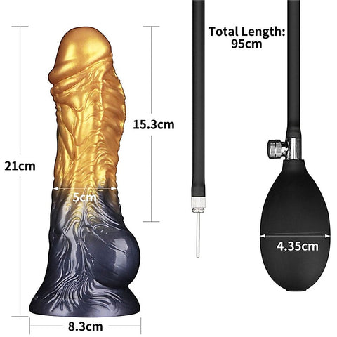 Aerosx Dual Density Fantasy Dildo by Lovetoy - Realistic Dildos