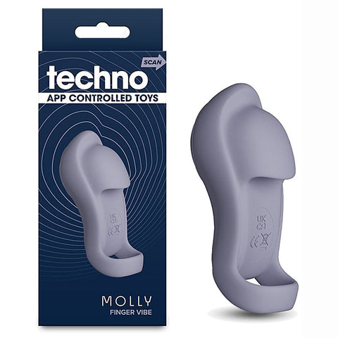 Techno Molly USB Rechargeable Finger Stimulator - Finger and Tongue Vibrators