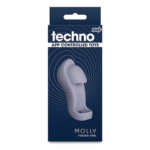 Techno Molly USB Rechargeable Finger Stimulator - Finger and Tongue Vibrators
