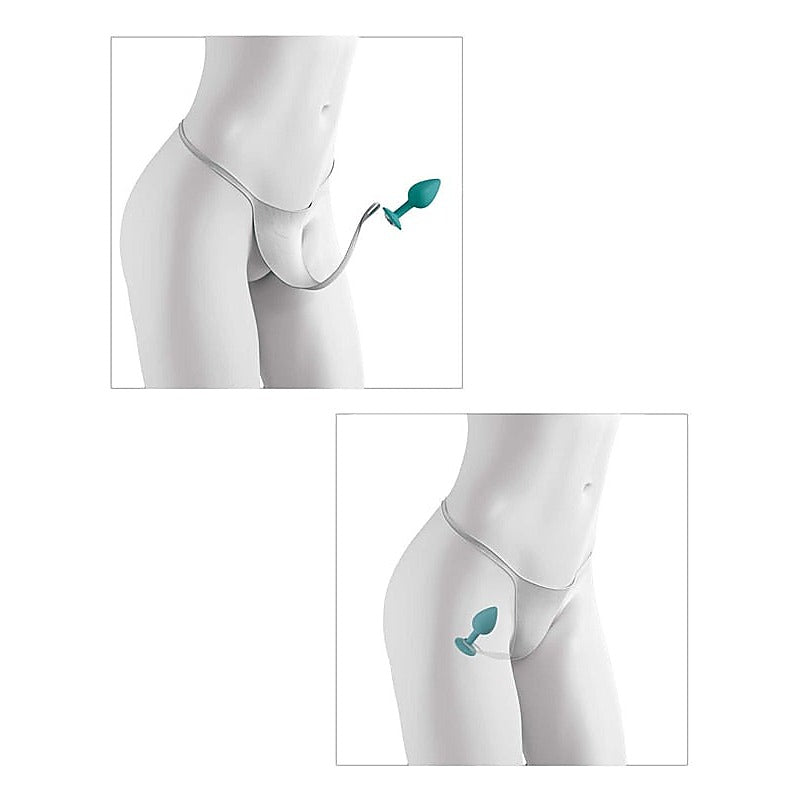 Hookup Crotchless Secret Gem Panties by Pipedream Products - G-Strings, Panties and Shorts