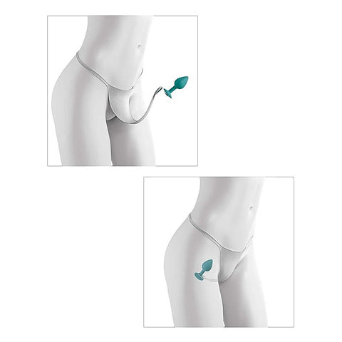 Hookup Crotchless Secret Gem Panties by Pipedream Products - G-Strings, Panties and Shorts