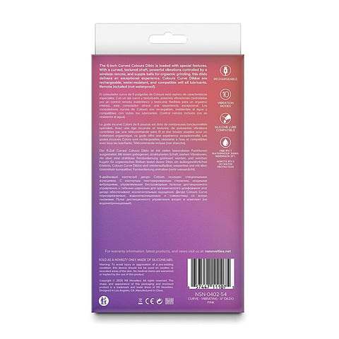 6 Inches Remote Controlled Vibrating Dildo by NS Novelties - Vibrating Dildos