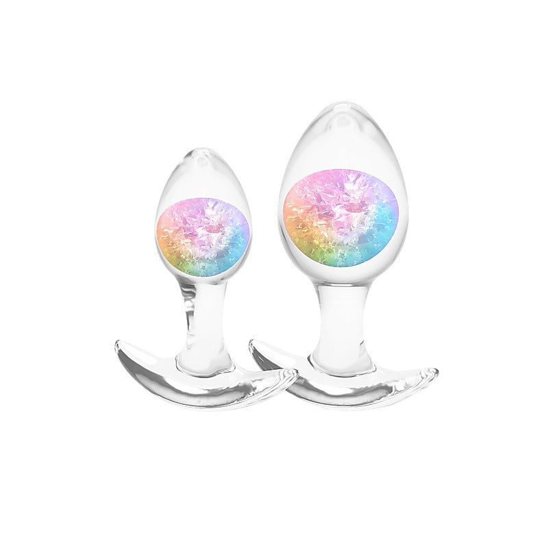Glams Cosmic Butt Plugs Set of 2 Sizes by NS Novelties - Butt Plugs