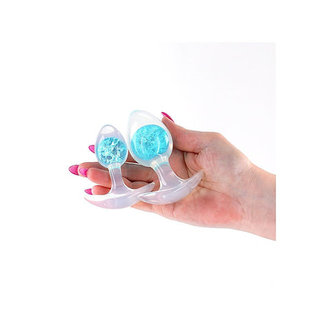 Glams Cosmic Butt Plugs Set of 2 Sizes by NS Novelties - Butt Plugs