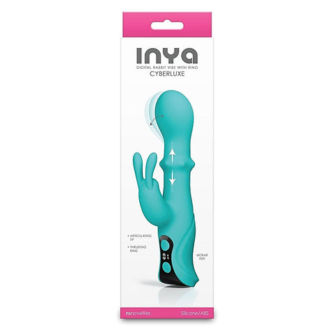INYA Cyberluxe Rechargeable Rabbit Vibrator by NS Novelties - Rabbit Vibrators