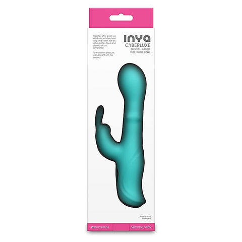 INYA Cyberluxe Rechargeable Rabbit Vibrator by NS Novelties - Rabbit Vibrators