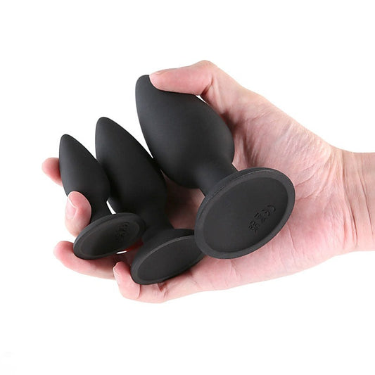 Renegade Triple Strike 3 Sizes Butt Plugs Set - Butt Plugs