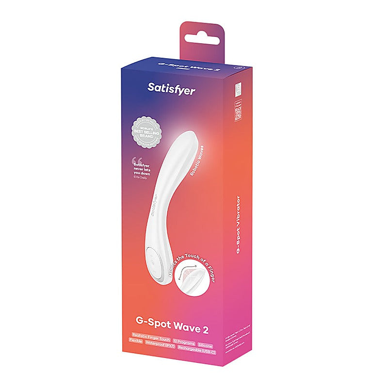 G-Spot Wave 2 Rechargeable Flicking Tip Vibrator - G-Spot Vibrators