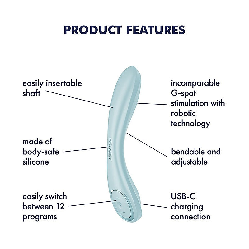 G-Spot Wave 2 Rechargeable Flicking Tip Vibrator - G-Spot Vibrators