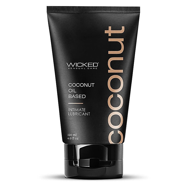 Wicked COCONUT Oil Based Adult Lubricant - Massage Oils and Lubricants