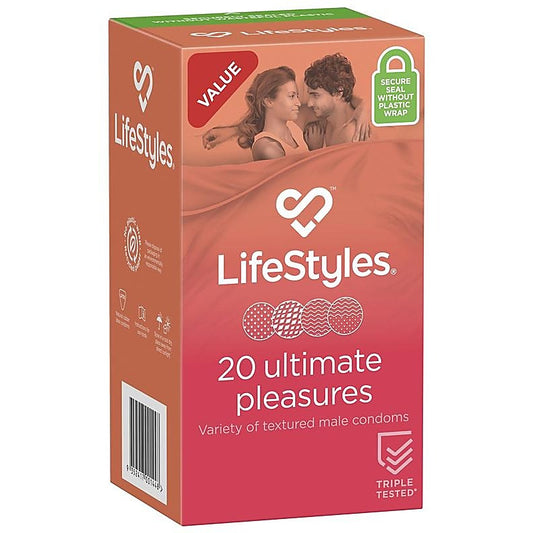 LifeStyles ULTIMATE Pleasures Condoms by Ansell - Condoms