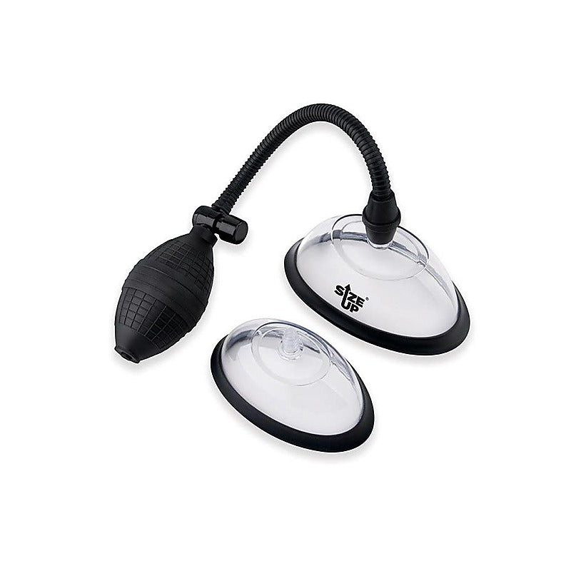 Size Up Classic Pussy Pump with 2 Chambers by Xgen - Pussy And Clit Toys