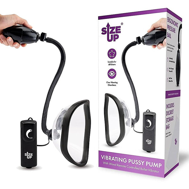 Size Up Women's Vibrating Vagina Pump by Xgen Products - Pussy And Clit Toys
