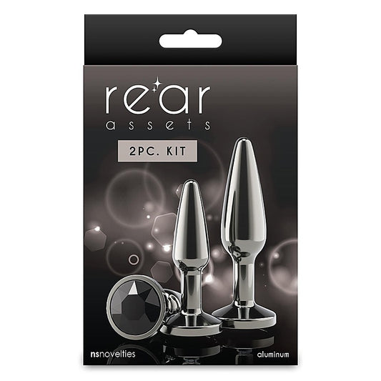 Rear Assets Tapered Trainer Metal Butt Plugs Set - Butt Plugs