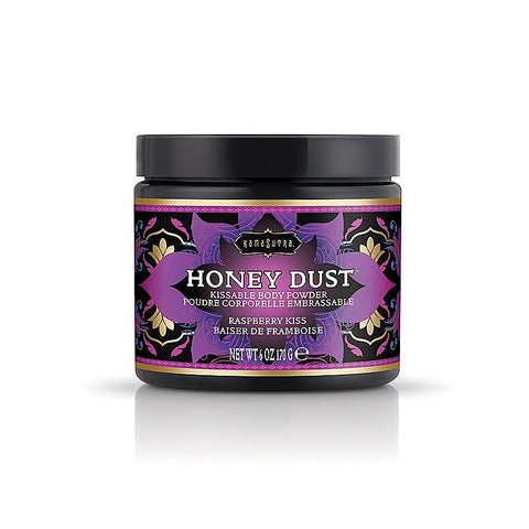 Kama Sutra Honey Dust Moisture Wicking Body Powder 170 g Kissable Talc Free - Bath and Intimate Fragrances