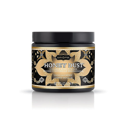 Kama Sutra Honey Dust Moisture Wicking Body Powder 170 g Kissable Talc Free - Bath and Intimate Fragrances