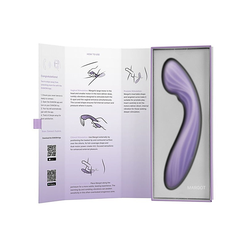 Margot Dual Motor G-Spot Vibrator by Svakom - G-Spot Vibrators