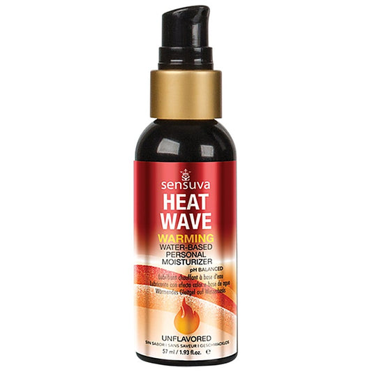 Heat Wave Warming Personal Moisturizer Water Based Lube - Water Based Lubes