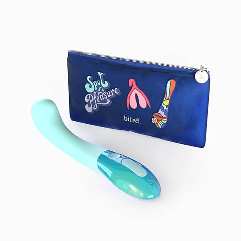 Biird Gii Glow Multi Functions Silicone G Spot Massager with 9 Patterns - G-Spot Vibrators