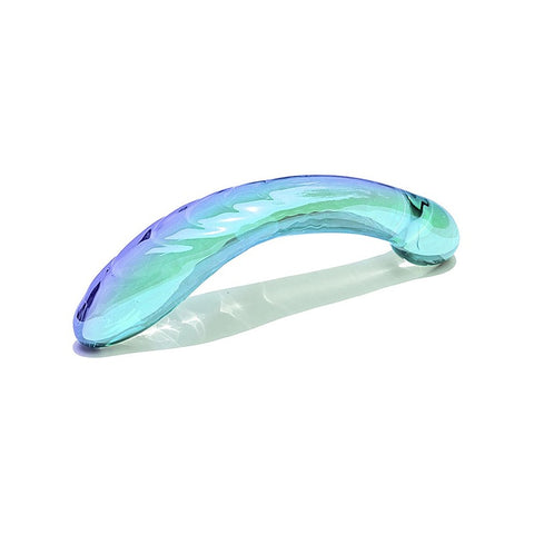 Biird Kalii Curved Borosilicate Glass G Spot Dildo - Glass Sex Toys