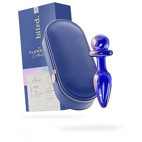 Biird Anii Medium Borosilicate Glass Anal Plug - Glass Sex Toys