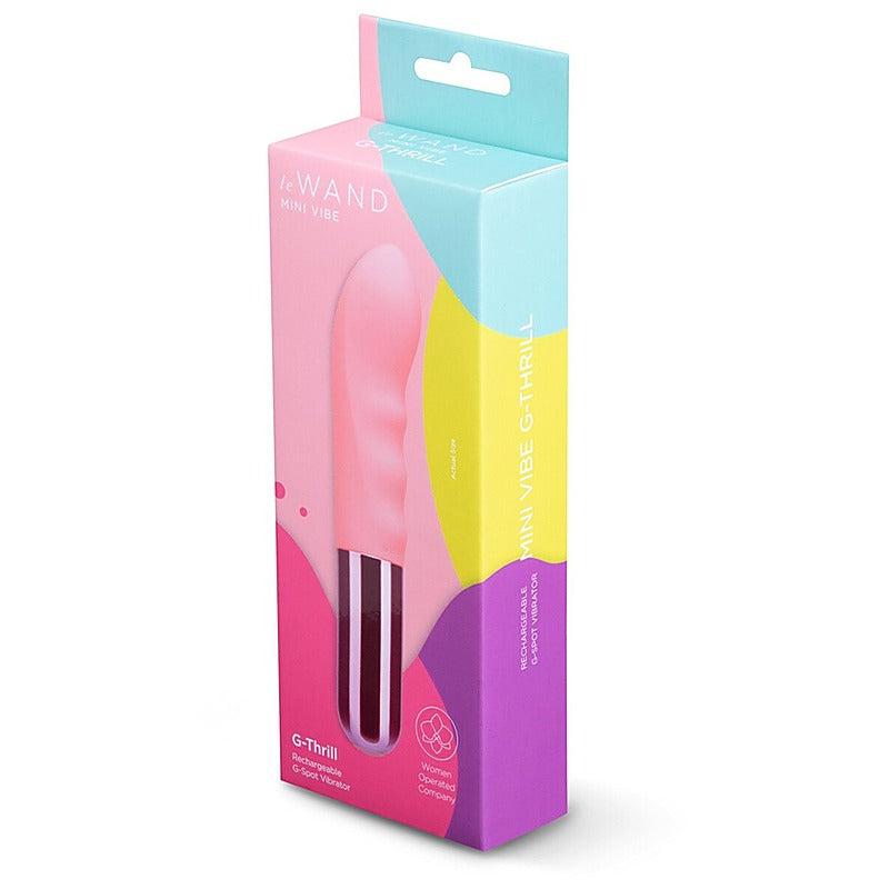Le Wand Mini Vibe G Thrill Rechargeable G Spot Massager - G-Spot Vibrators