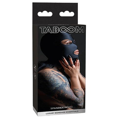 Scala Spandex Hood (Black) Comfortable Sensory Deprivation - Bondage Hoods