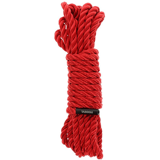 TABOOM Bondage Rope Red by Scala - Cuffs And Restraints