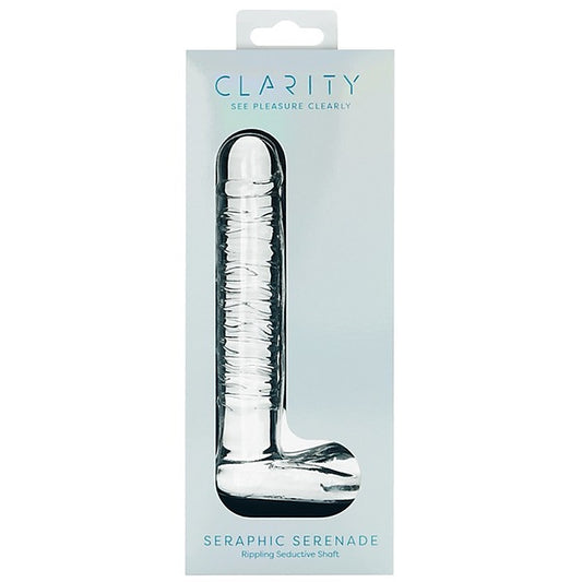 Seraphic Serenade Glass Dildo by Creative Conceptions - Glass Sex Toys