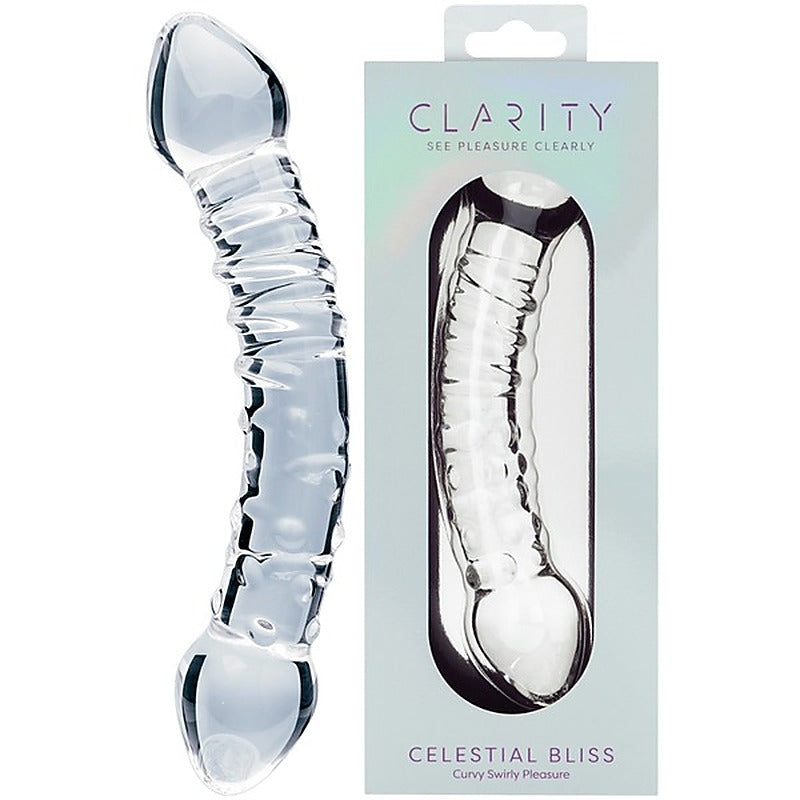Creative Conceptions Glass Dildo Celestial Bliss Double Ended Design - Glass Sex Toys